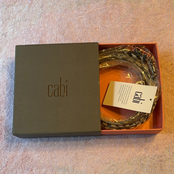 CAbi Accessories - CAbi Woven Fall Zebra Belt